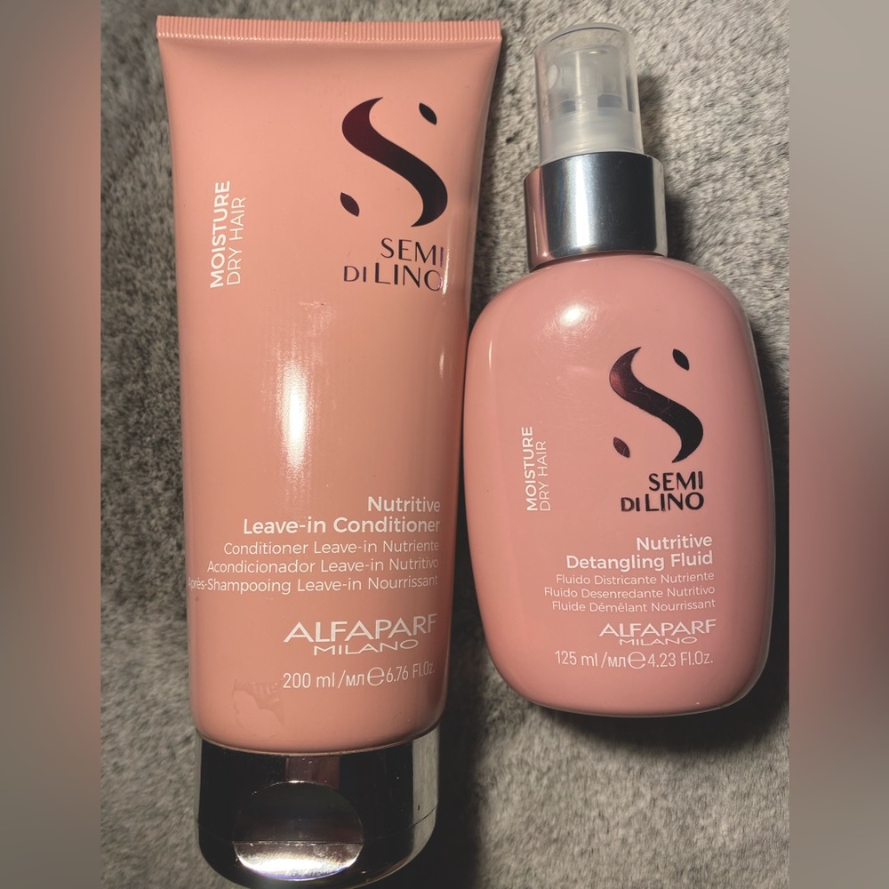 Alfaparf Milano Semi di Lino Hair Nutritive Bundle New